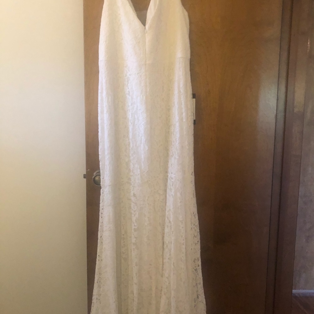 Wedding dress white
